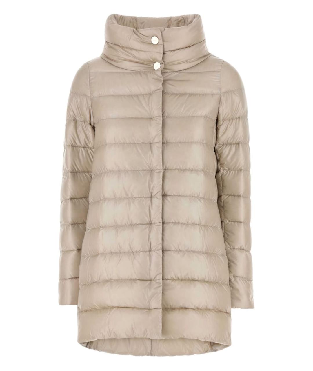HERNO Бежевая полиамидовая куртка, фото 1