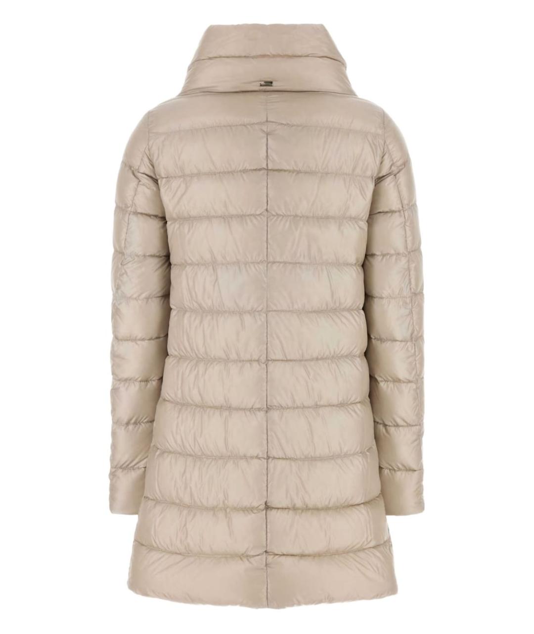 HERNO Бежевая полиамидовая куртка, фото 2