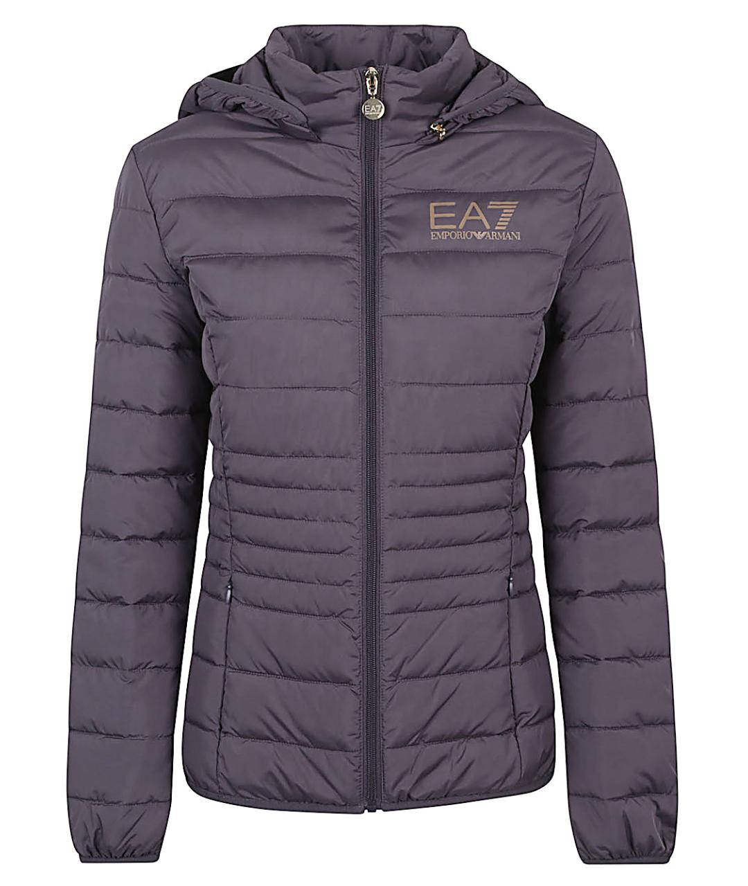 EA7 Серая полиэстеровая куртка, фото 1