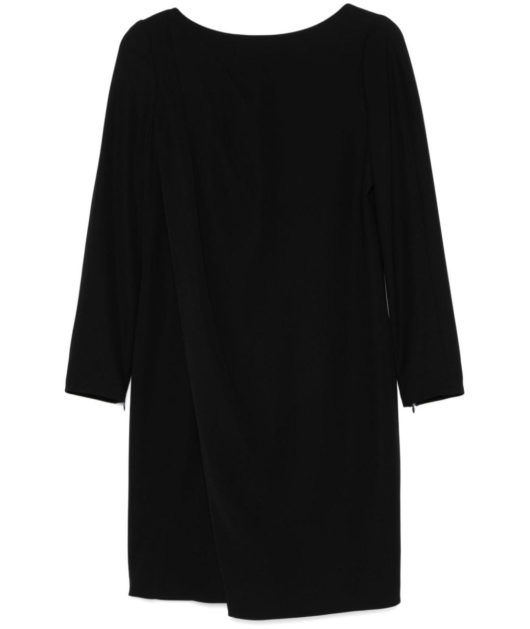 EMPORIO ARMANI Черное полиамидовое повседневное платье, фото 1