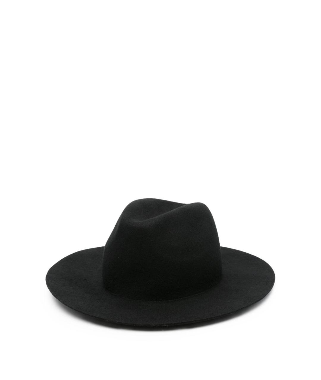 FORTE FORTE Черная шерстяная шляпа, фото 1