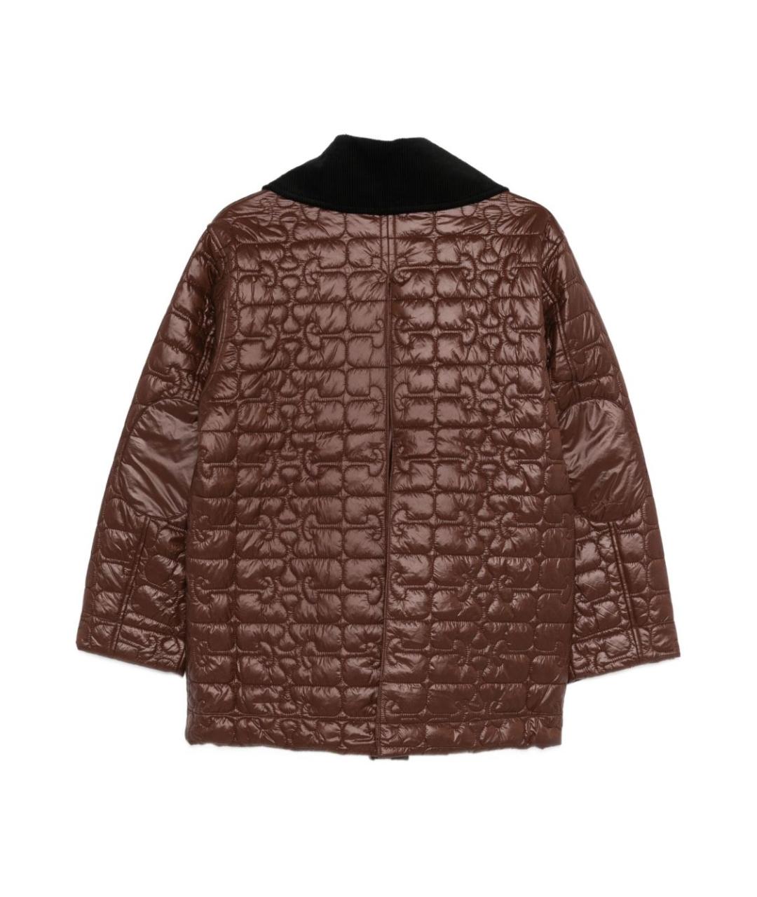 GANNI Коричневая куртка, фото 5