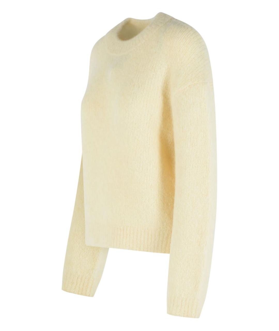 CLOSED Желтый шерстяной джемпер / свитер, фото 2