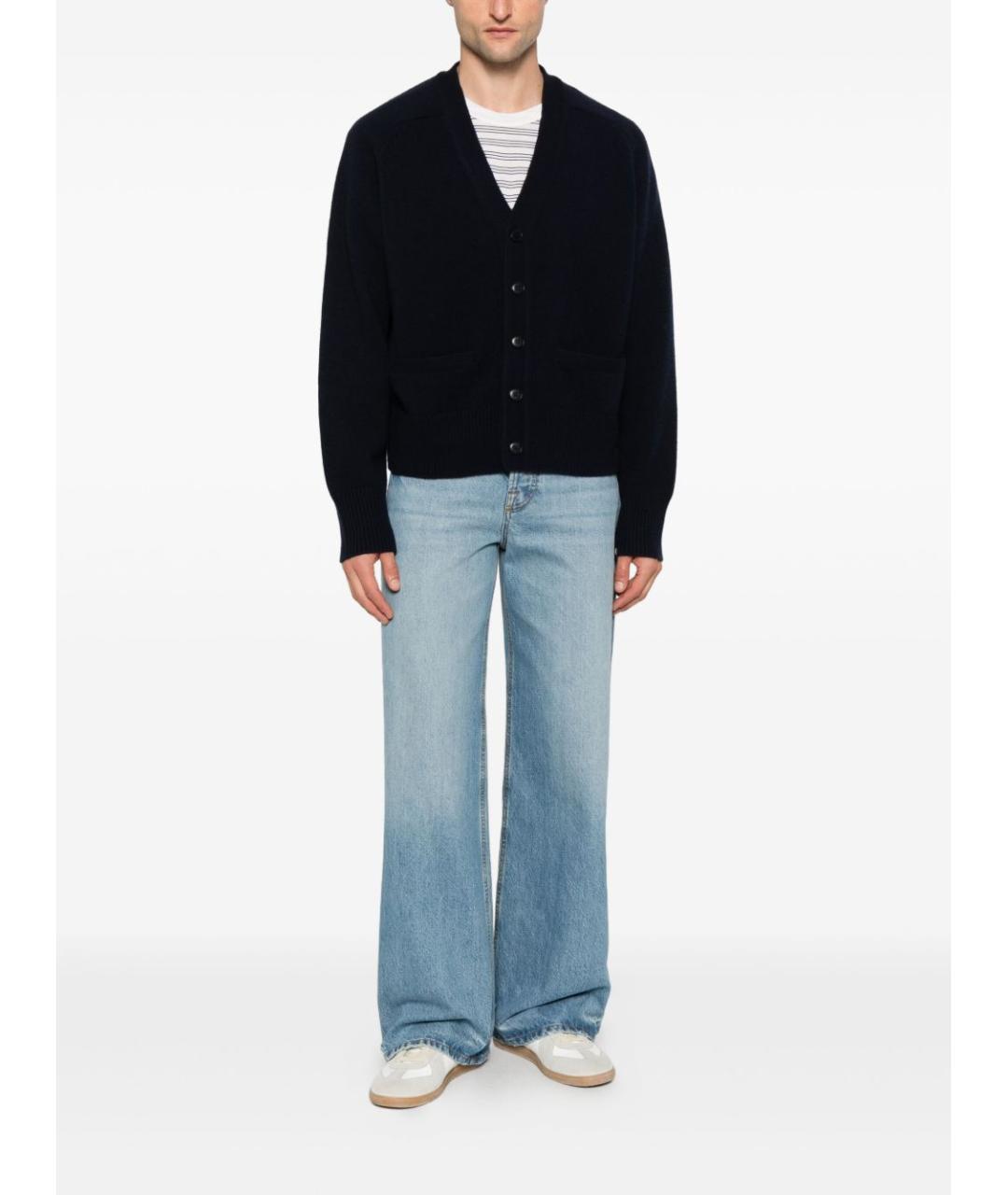 EXTREME CASHMERE Черный кашемировый кардиган, фото 4