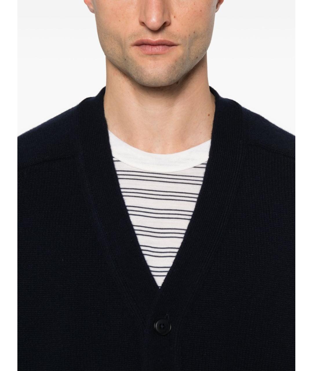 EXTREME CASHMERE Черный кашемировый кардиган, фото 2