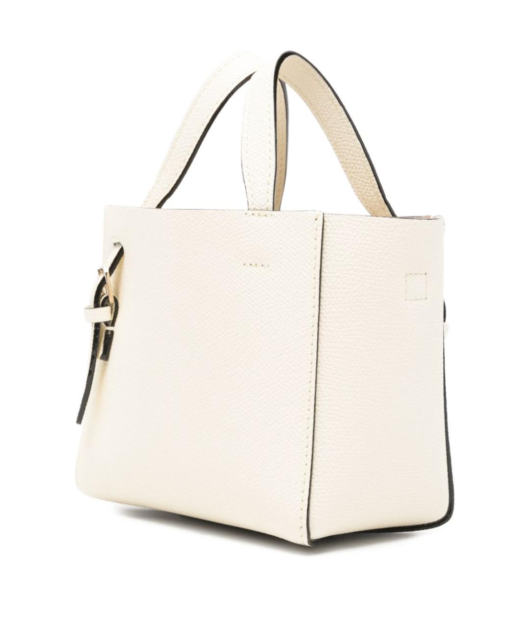 VALEXTRA Белая сумка через плечо, фото 3