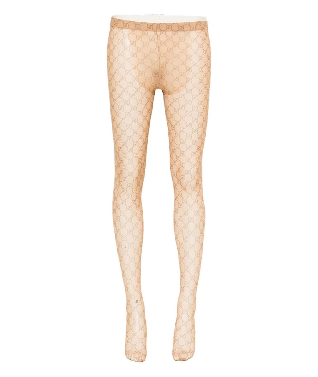 GUCCI Бежевые носки, чулки и колготы, фото 1