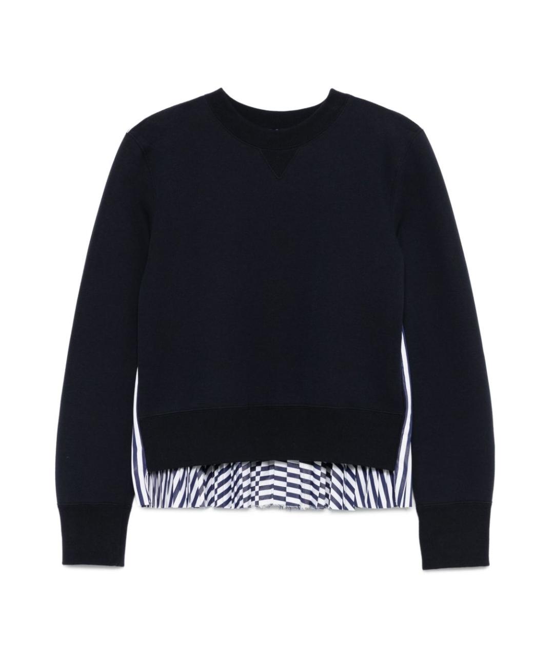 SACAI Синий хлопковый джемпер / свитер, фото 1