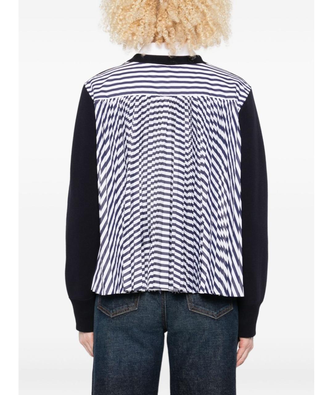 SACAI Синий хлопковый джемпер / свитер, фото 3