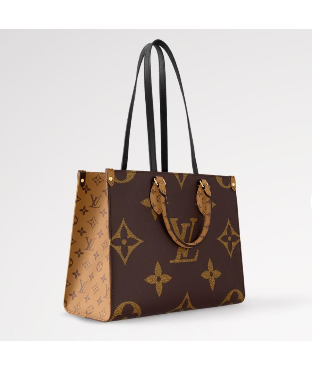 LOUIS VUITTON Коричневая сумка тоут, фото 2