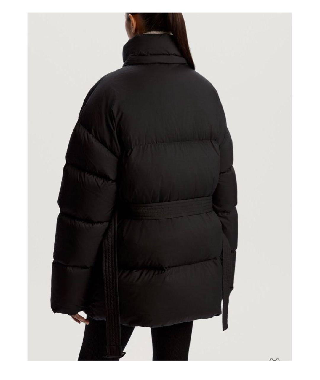 12 STOREEZ Черный полиэстеровый пуховик, фото 2