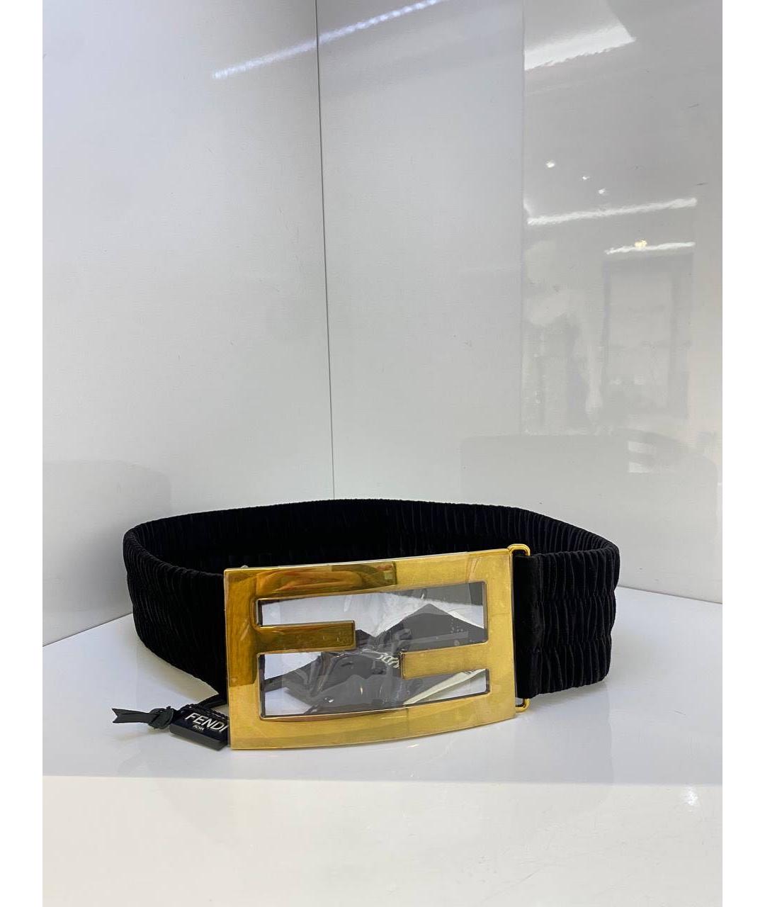 FENDI Черный ремень, фото 4