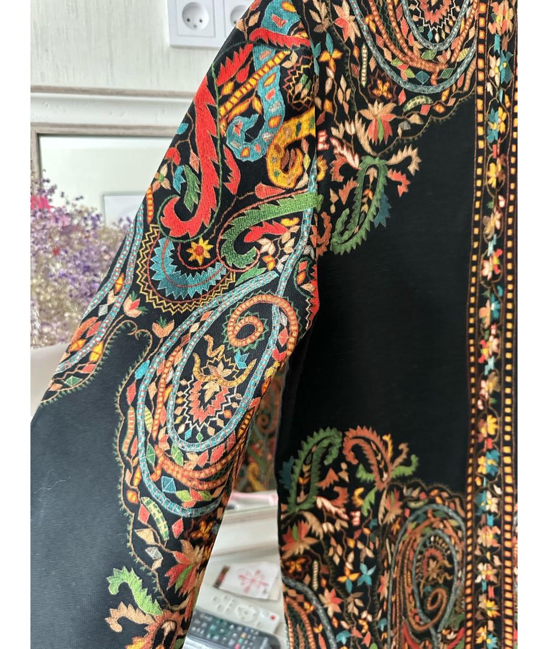 ETRO Мульти шерстяное повседневное платье, фото 6