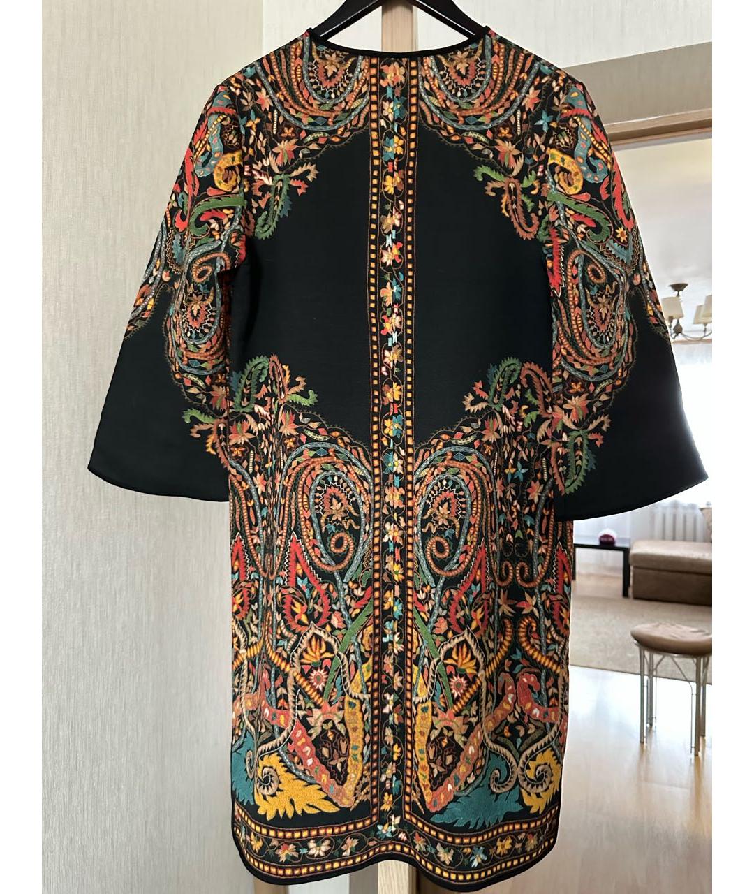 ETRO Мульти шерстяное повседневное платье, фото 2