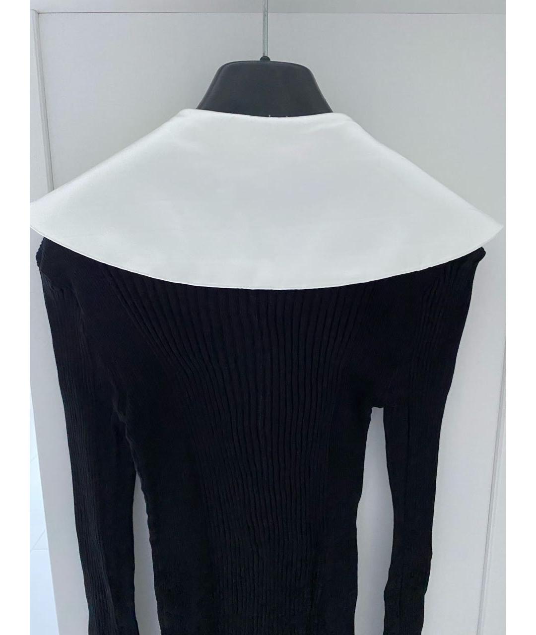 COMME DES GARÇONS Белый шелковый воротник, фото 3