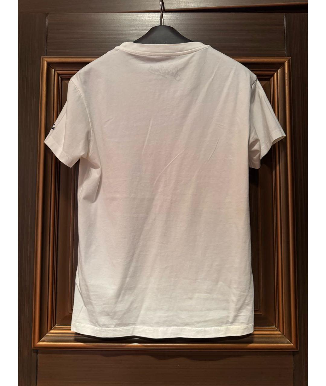 MC2 SAINT BARTH Белая хлопковая футболка, фото 2