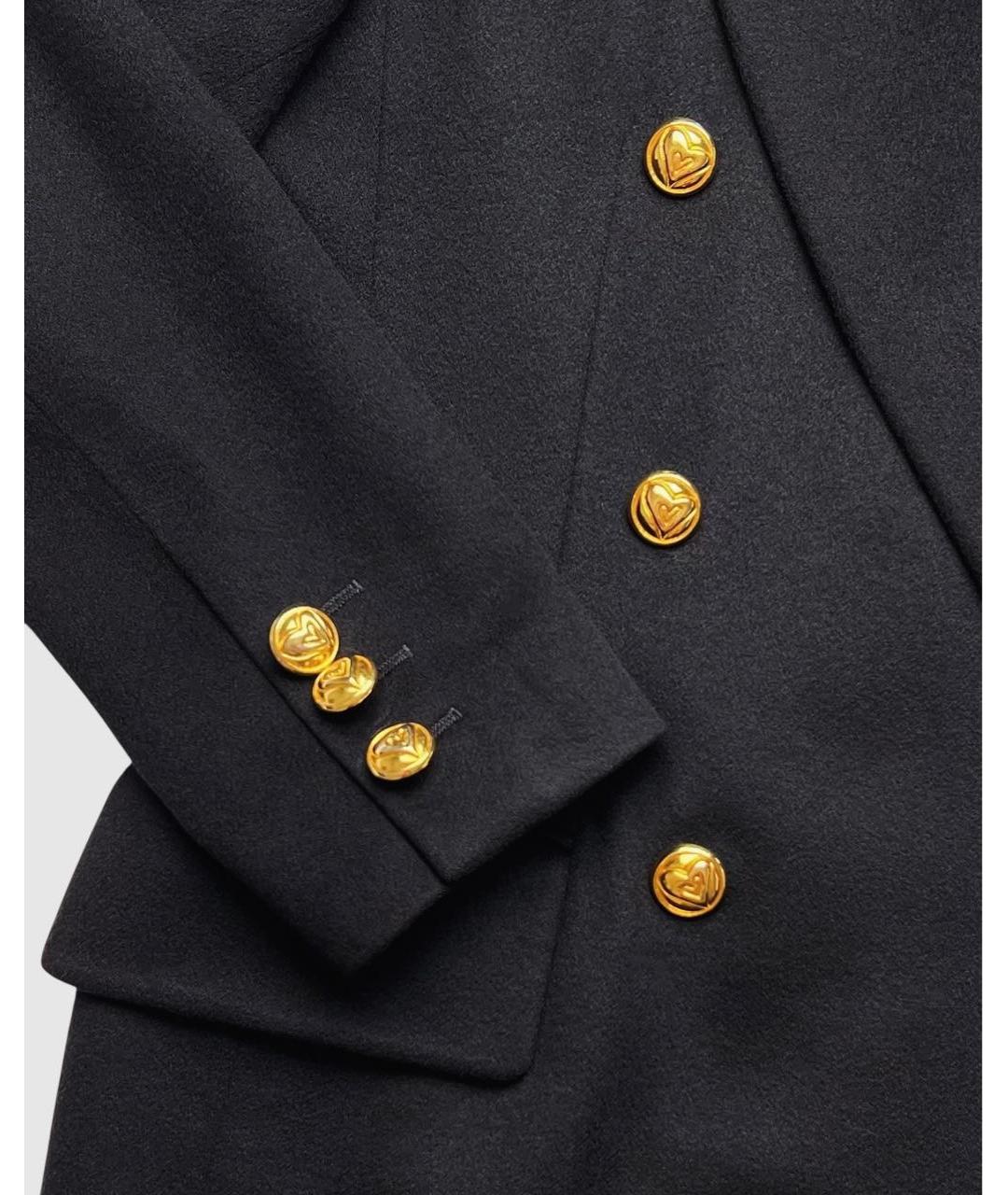 ESCADA Черный кашемировый жакет/пиджак, фото 5