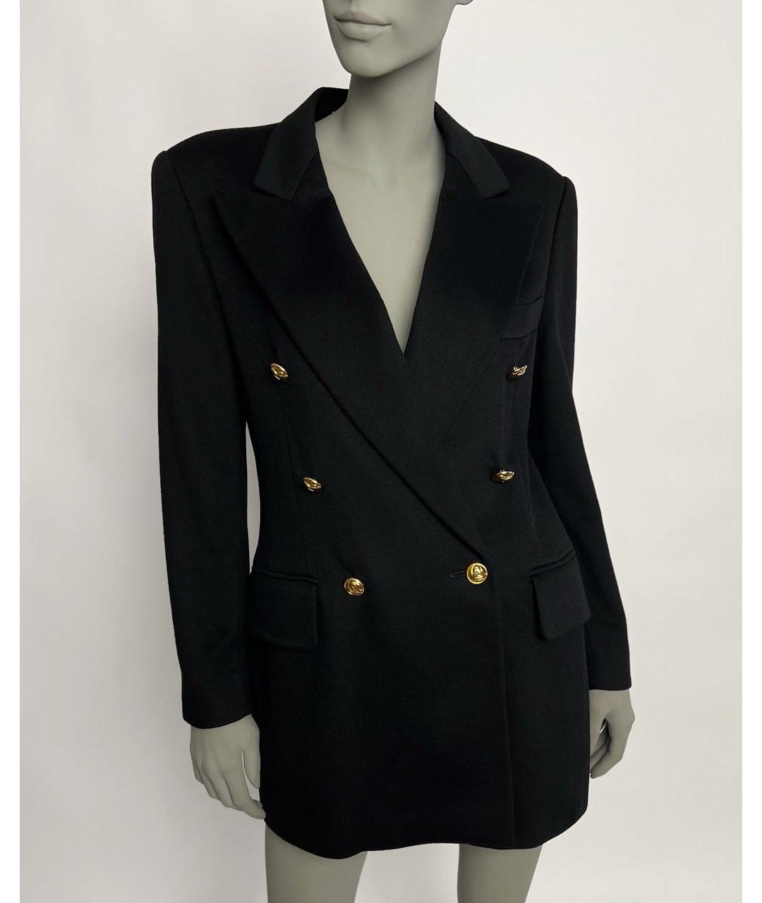 ESCADA Черный кашемировый жакет/пиджак, фото 8