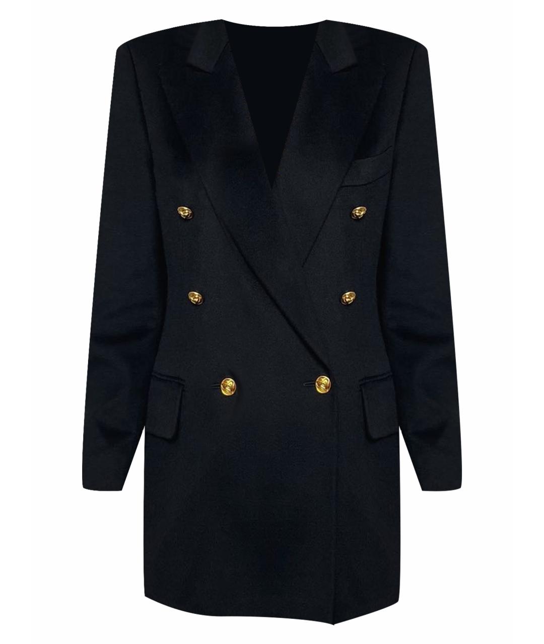 ESCADA Черный кашемировый жакет/пиджак, фото 1