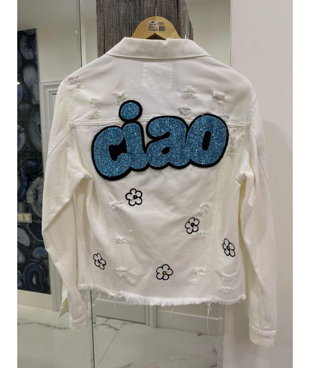 FRONT STREET Белая деним куртка, фото 2