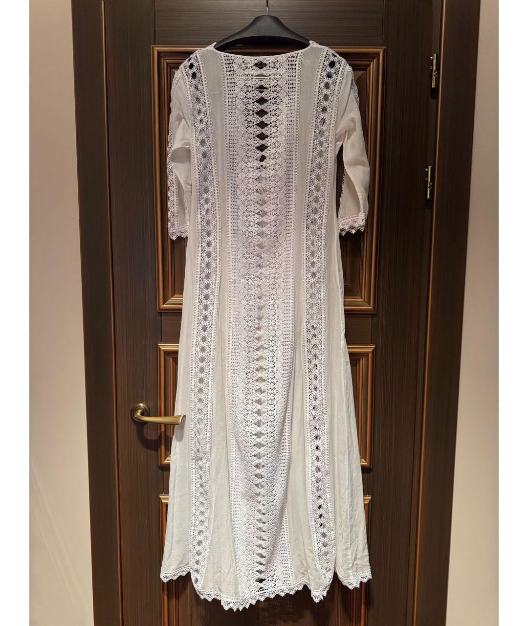 CHARO RUIZ Белое повседневное платье, фото 2