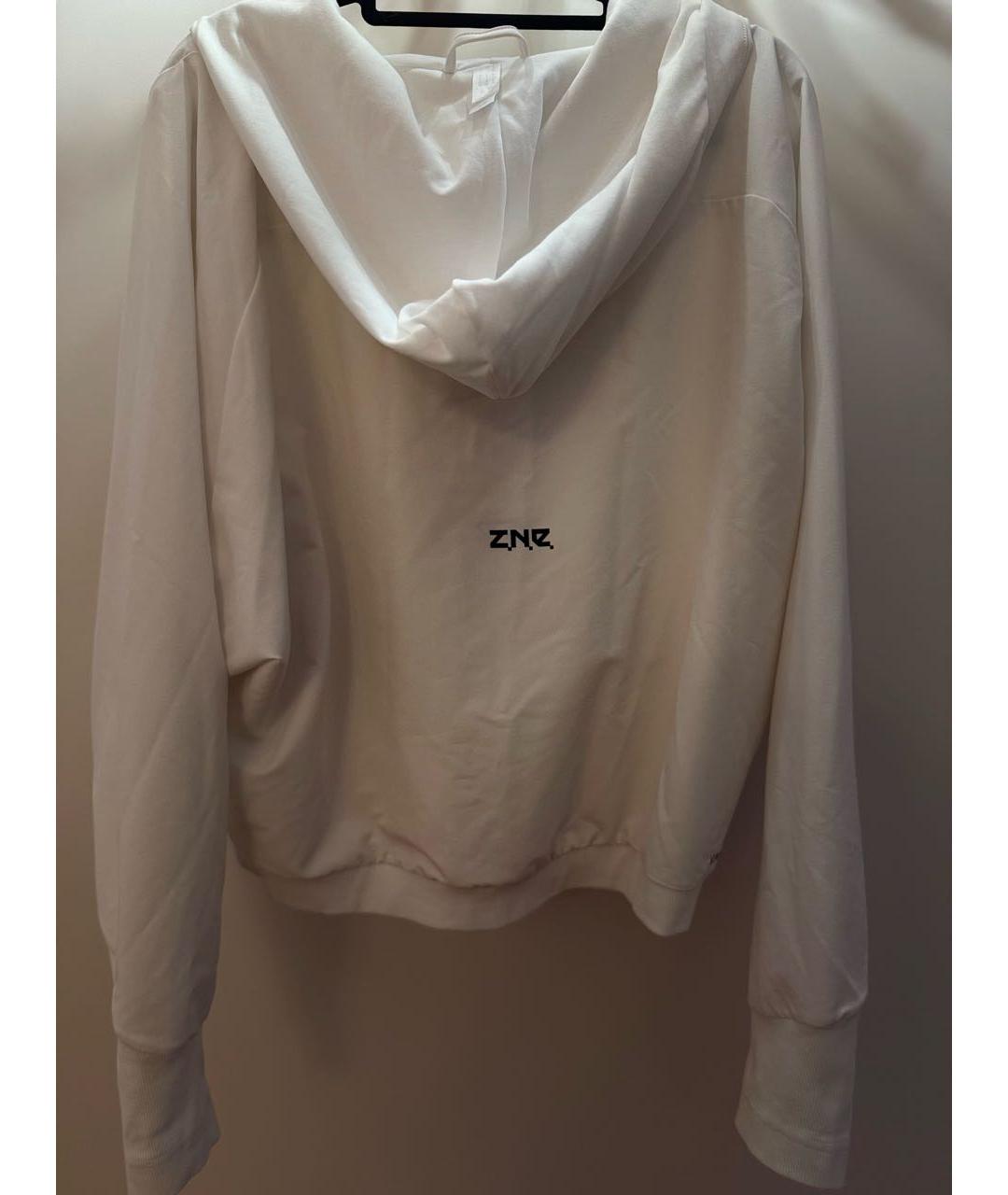 ADIDAS Белый полиэстеровый костюм с брюками, фото 4