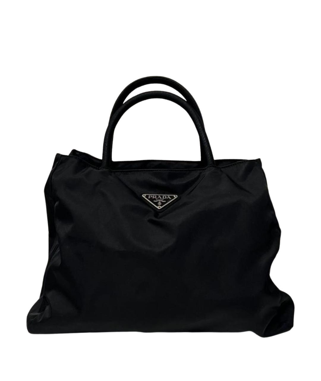 PRADA Черная сумка с короткими ручками, фото 1