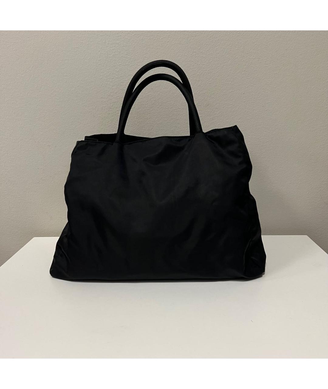PRADA Черная сумка с короткими ручками, фото 3