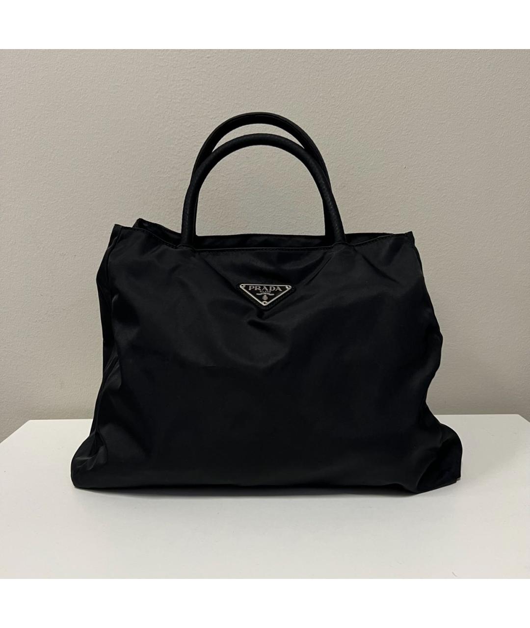 PRADA Черная сумка с короткими ручками, фото 6