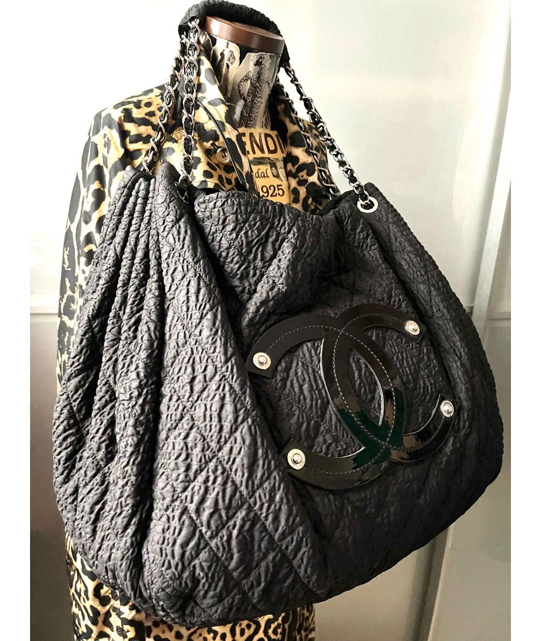 CHANEL Черная сумка через плечо, фото 2