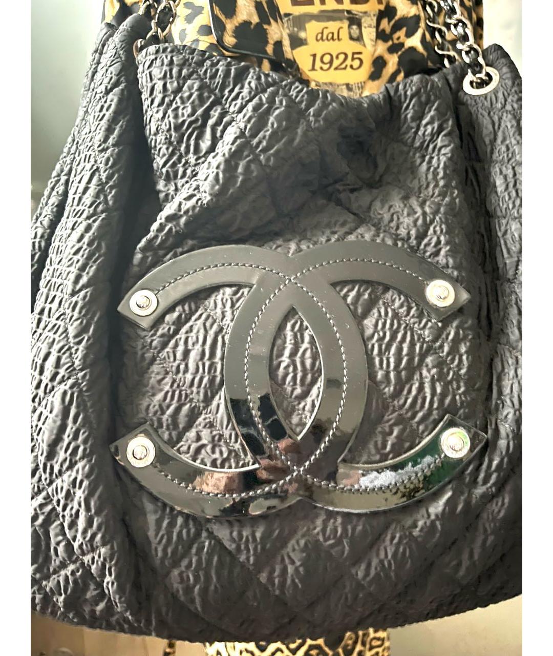 CHANEL Черная сумка через плечо, фото 7