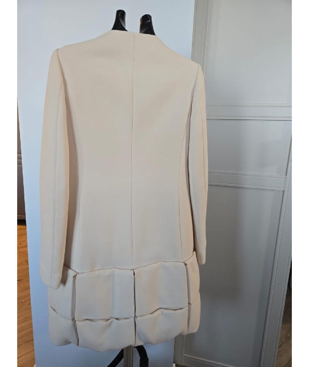 MONCLER Бежевый шерстяной пуховик, фото 2