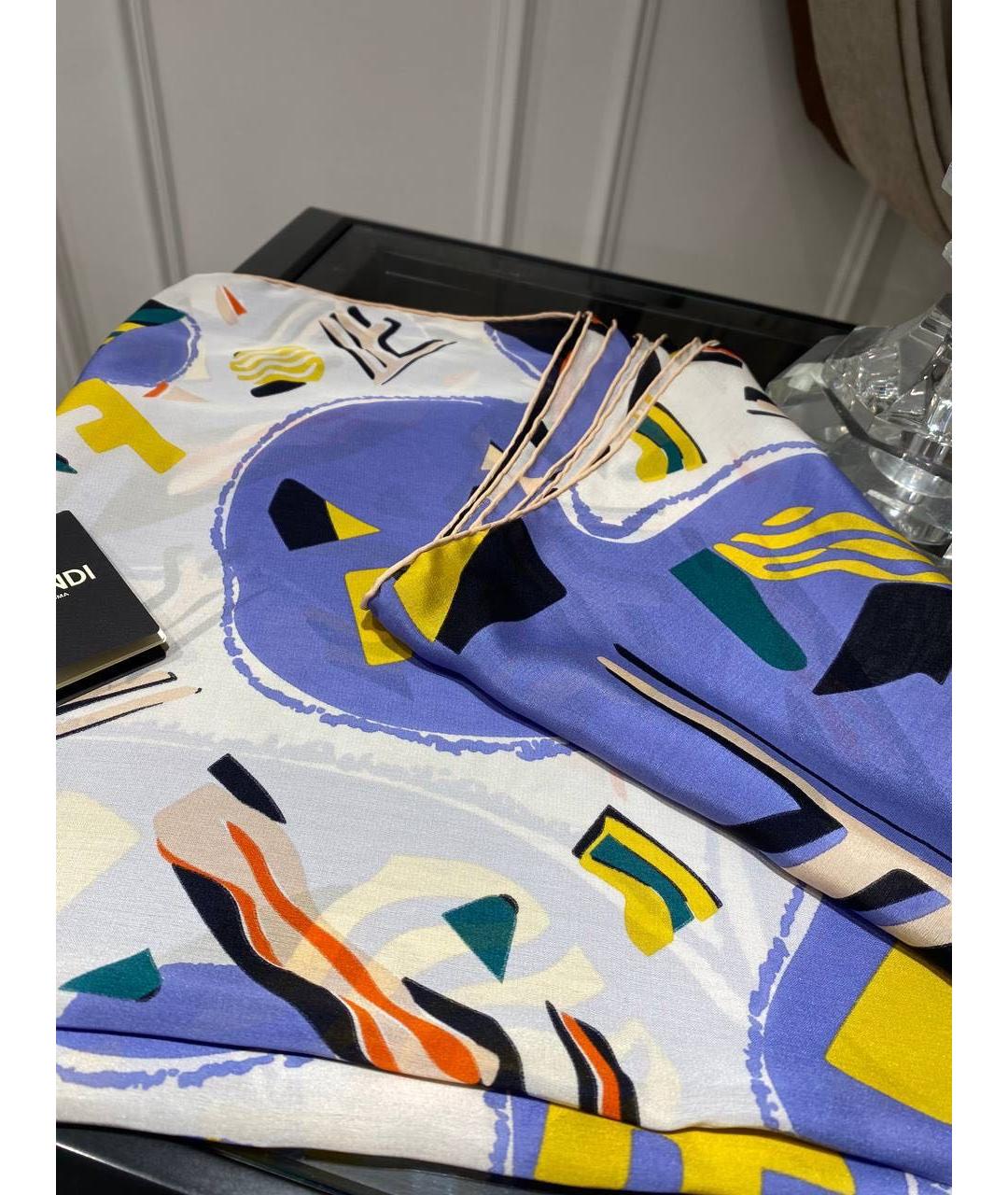 FENDI Мульти платок, фото 3