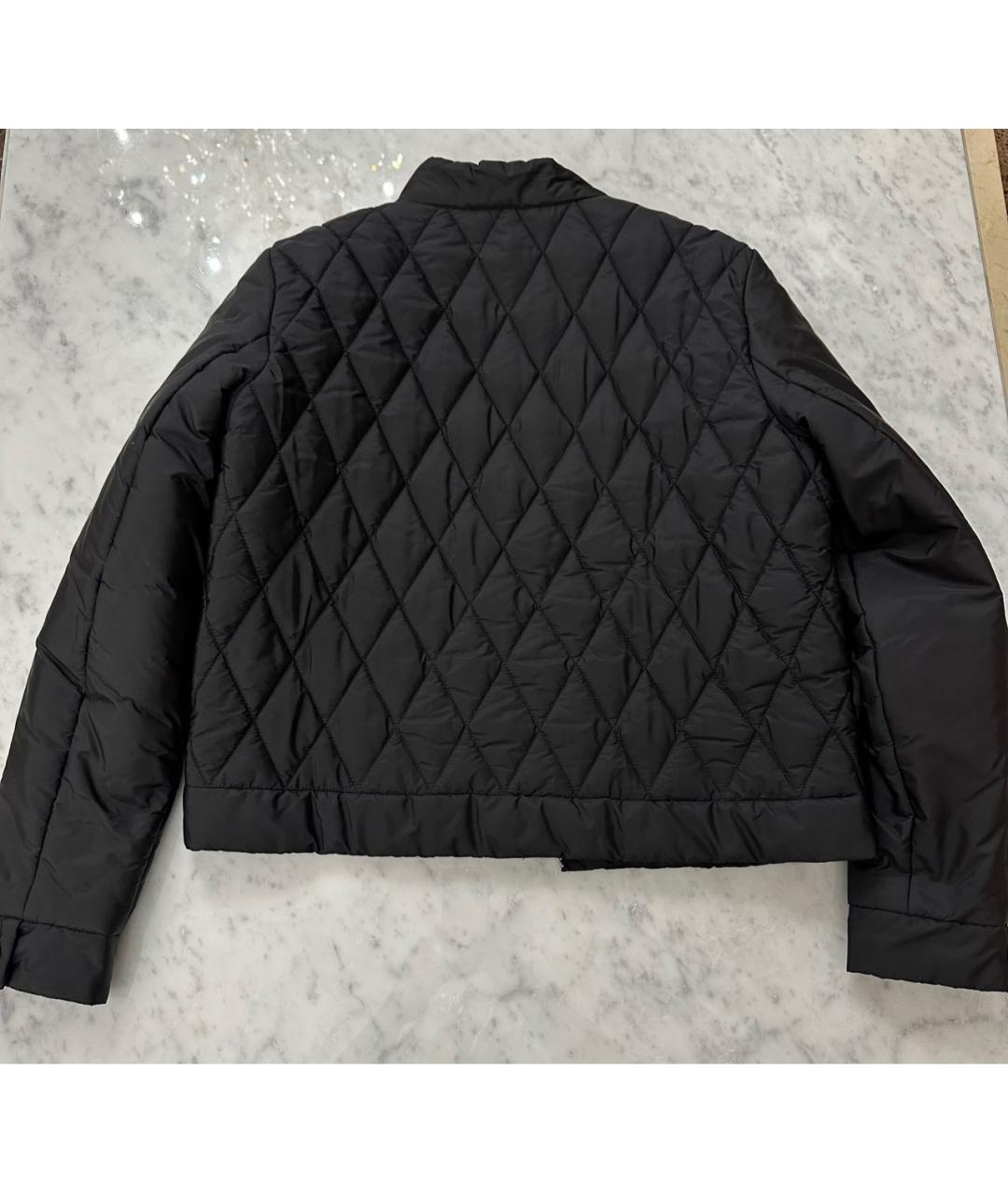 MIU MIU Черная синтетическая куртка, фото 8