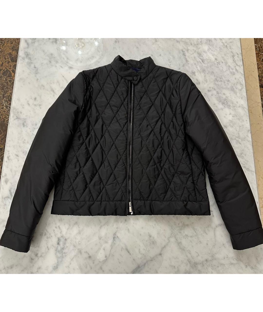MIU MIU Черная синтетическая куртка, фото 9