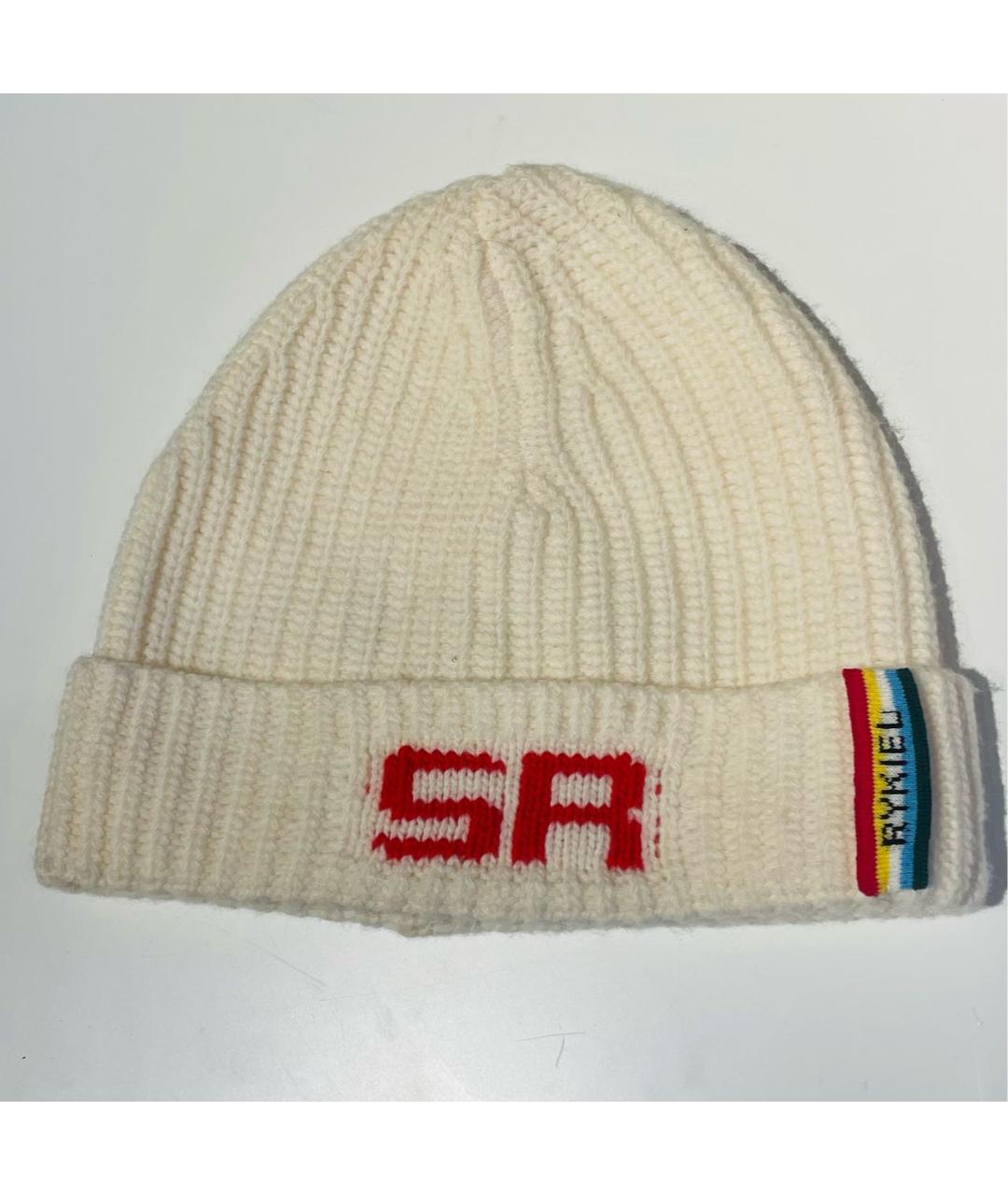 SONIA RYKIEL Бежевая шерстяная шапка, фото 8