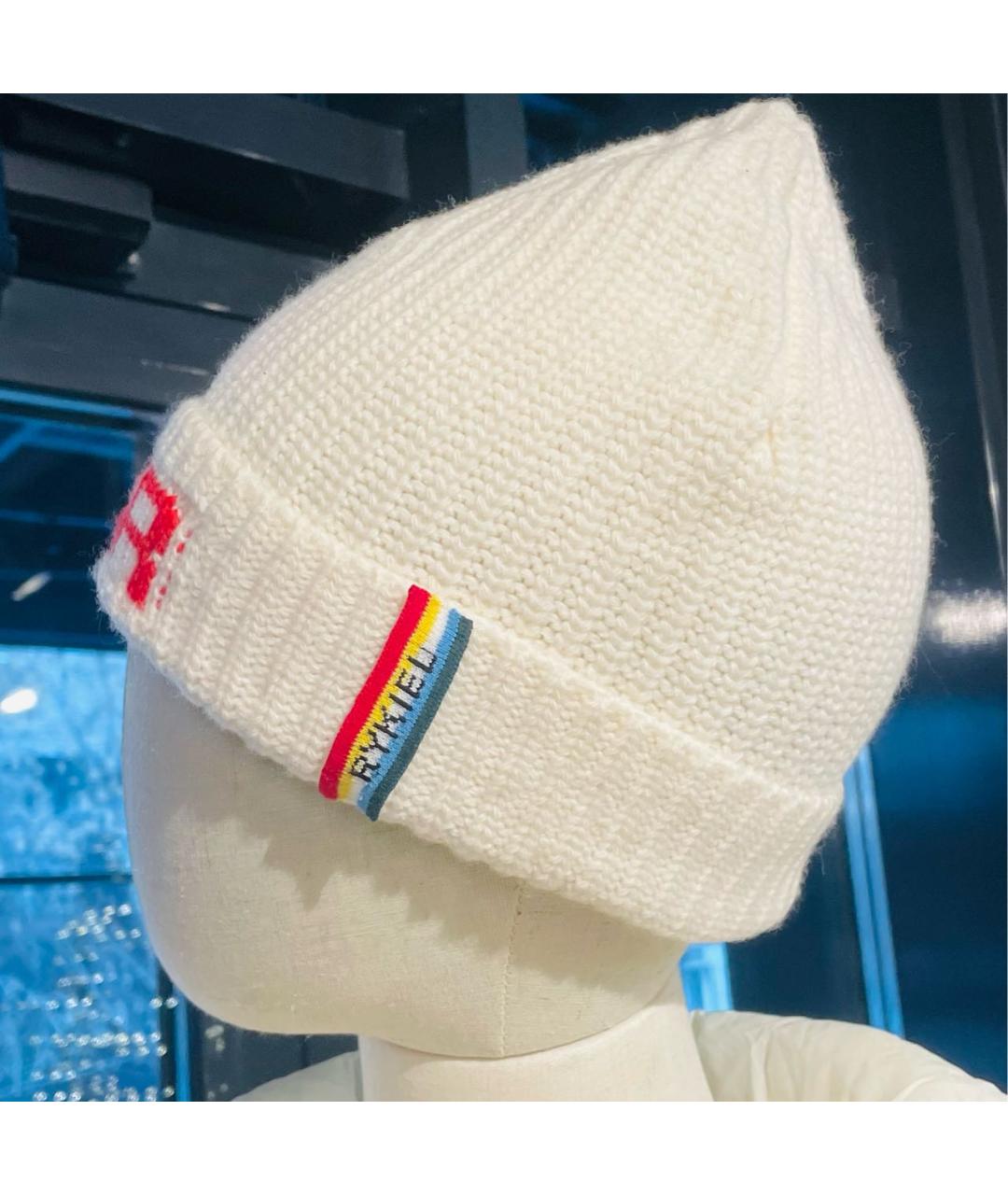 SONIA RYKIEL Бежевая шерстяная шапка, фото 5