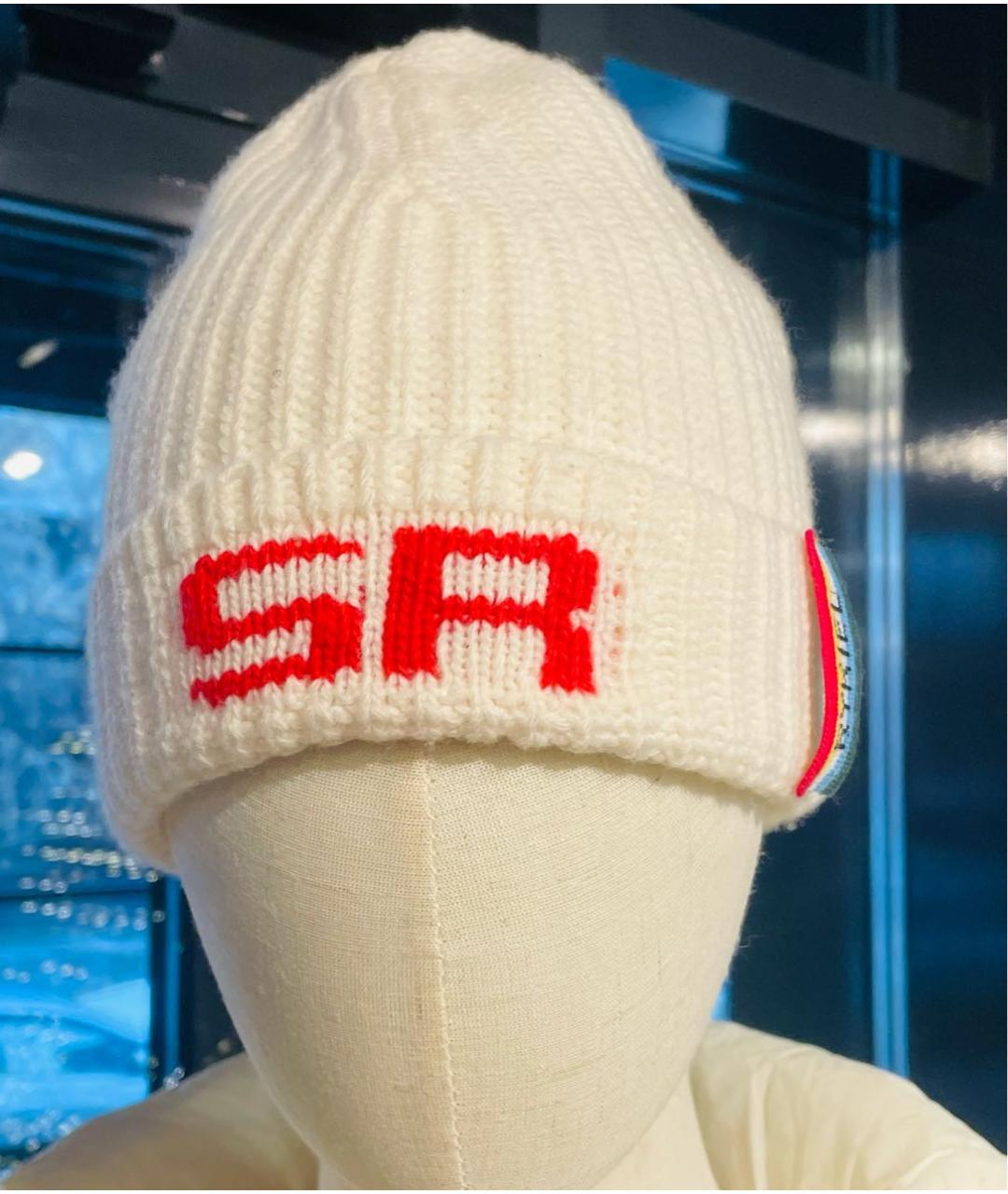 SONIA RYKIEL Бежевая шерстяная шапка, фото 6