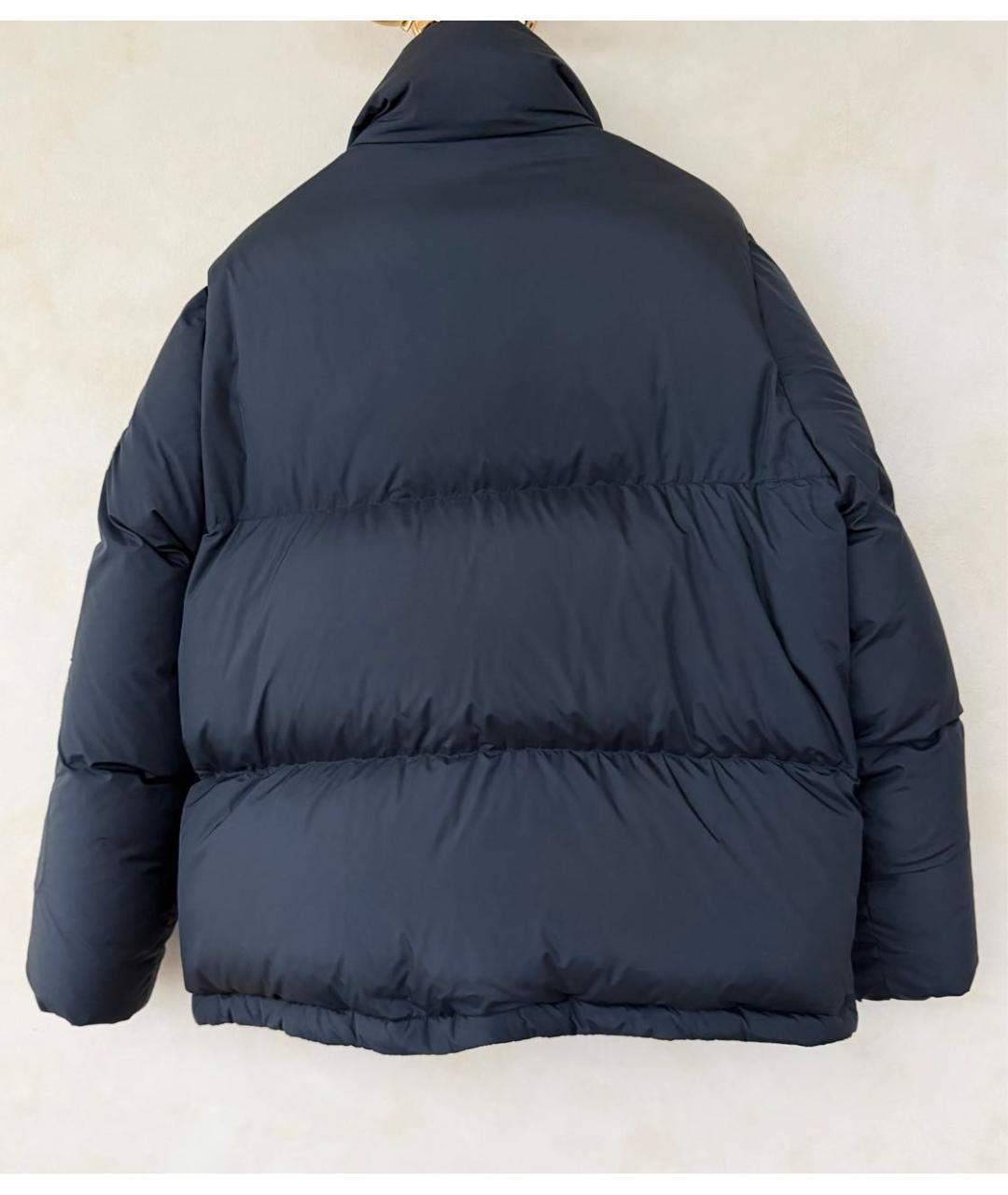 GCDS Черный полиэстеровый пуховик, фото 6