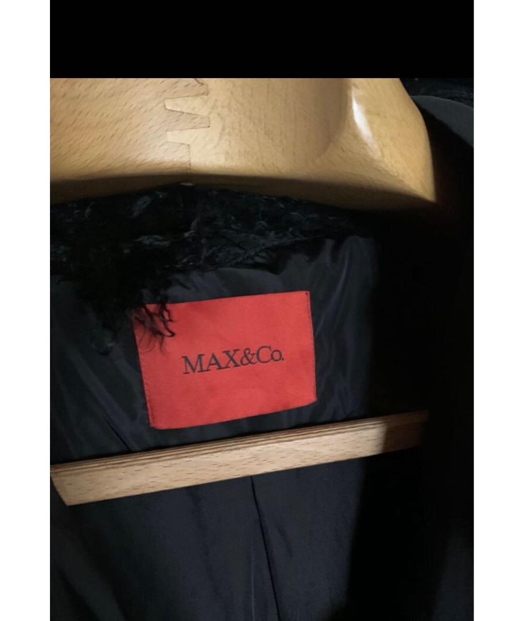 MAX MARA Черная полиэстеровая куртка, фото 4