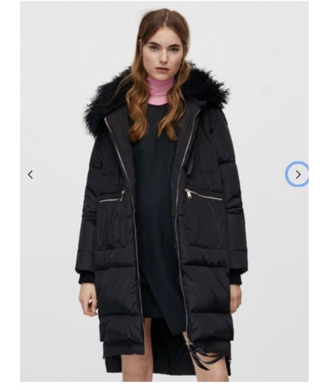 MAX MARA Черная полиэстеровая куртка, фото 2