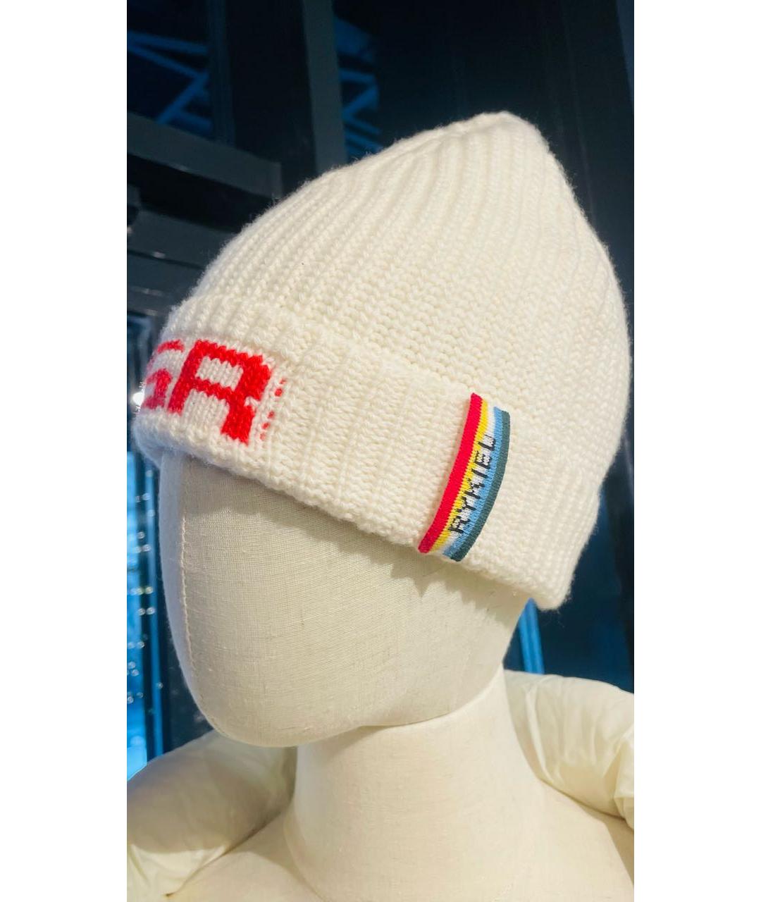 SONIA RYKIEL Желтая шерстяная шапка, фото 8