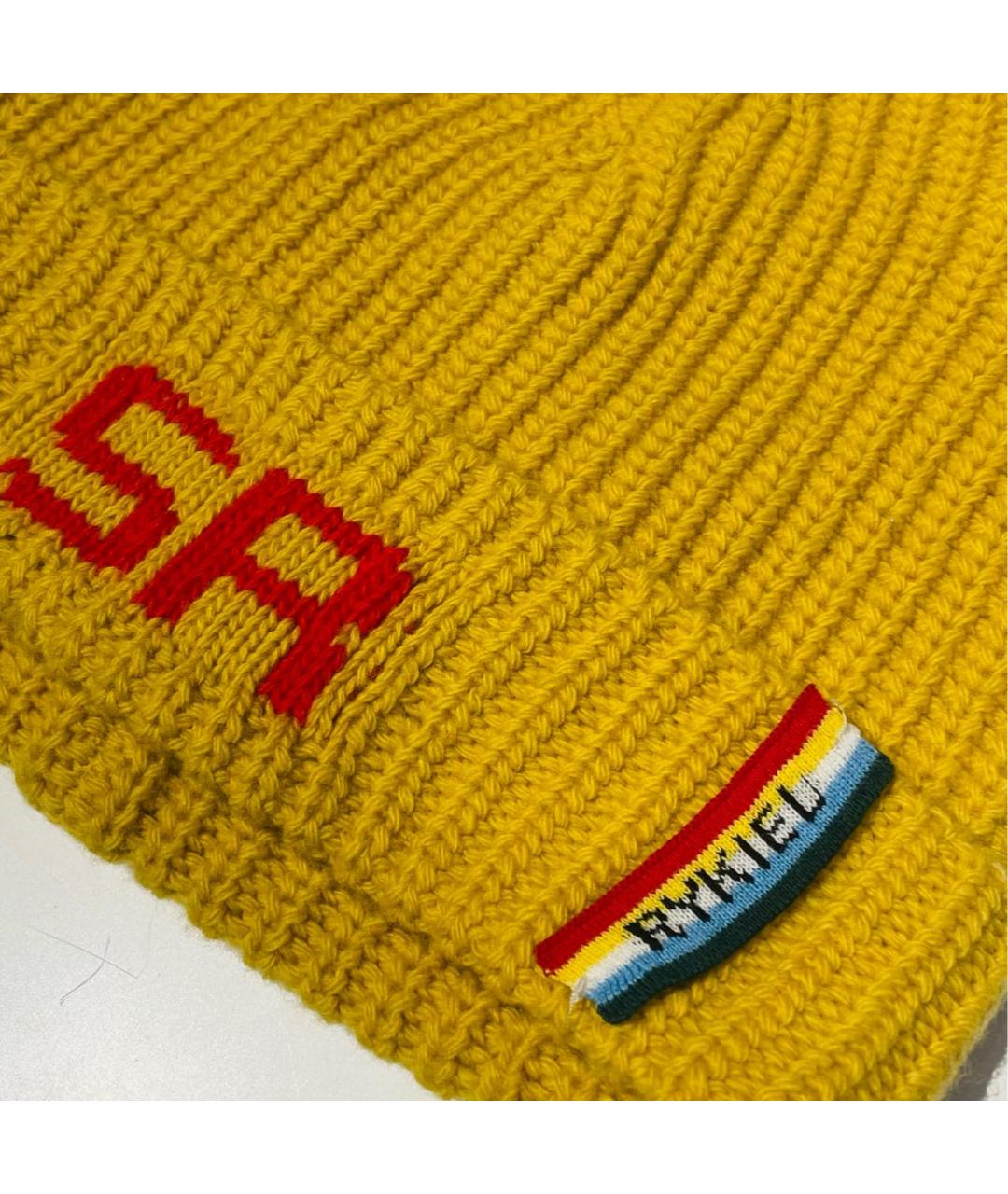 SONIA RYKIEL Желтая шерстяная шапка, фото 3