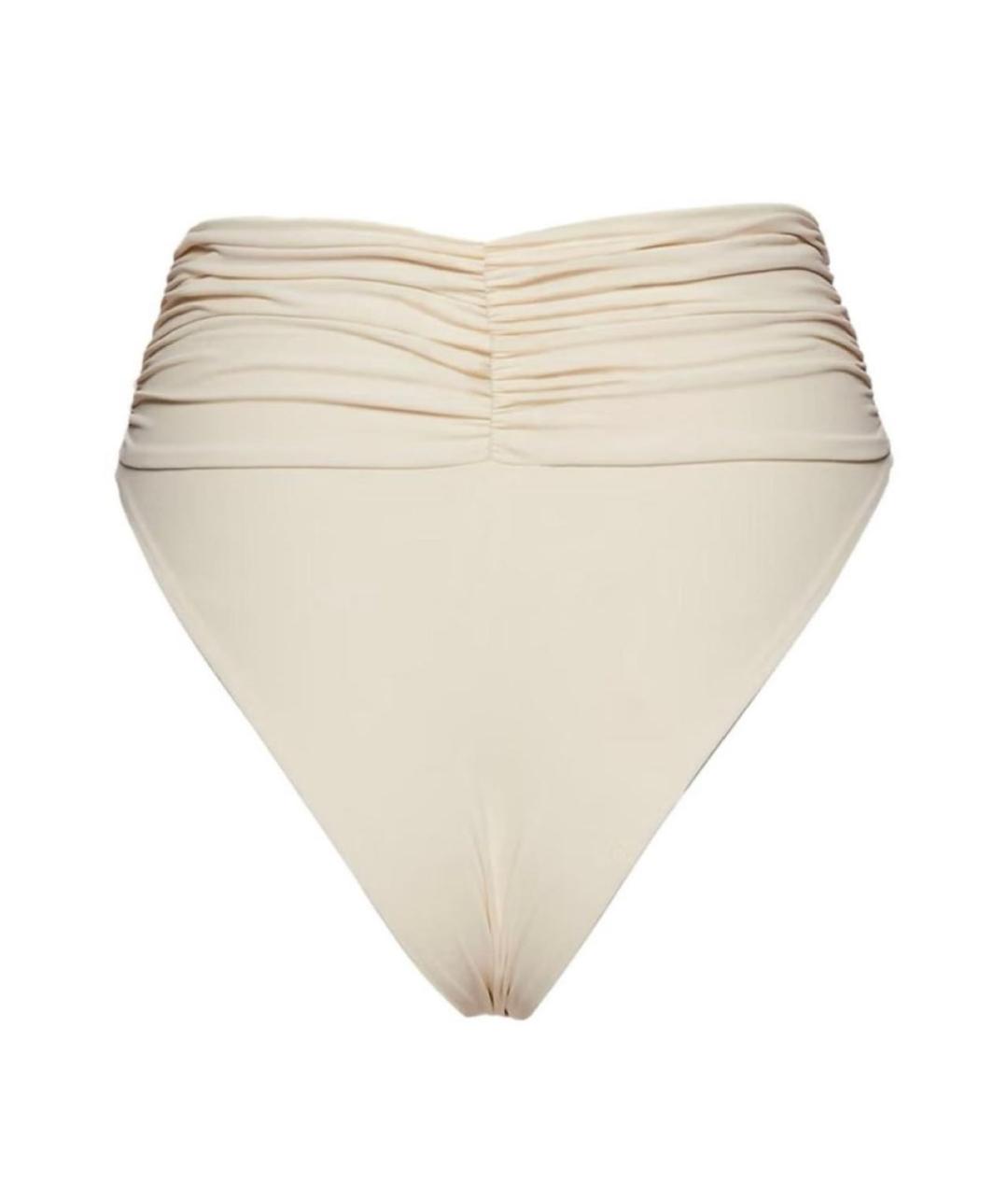 MAGDA BUTRYM Белый полиэстеровый купальник, фото 5