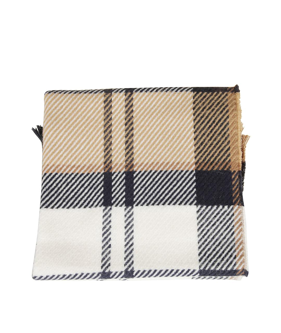 BARBOUR Бежевый шарф, фото 3