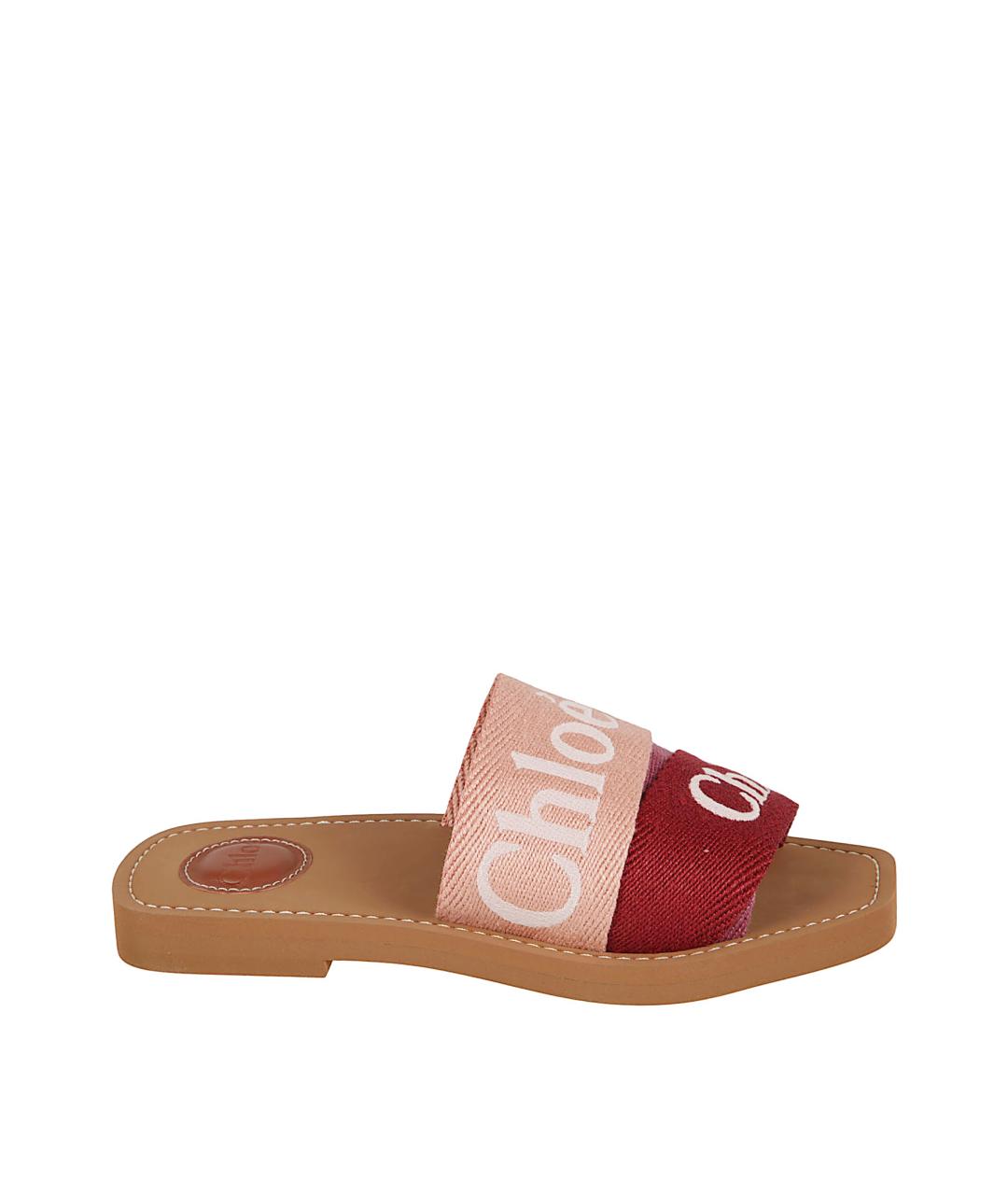 CHLOE Мульти текстильные шлепанцы, фото 1