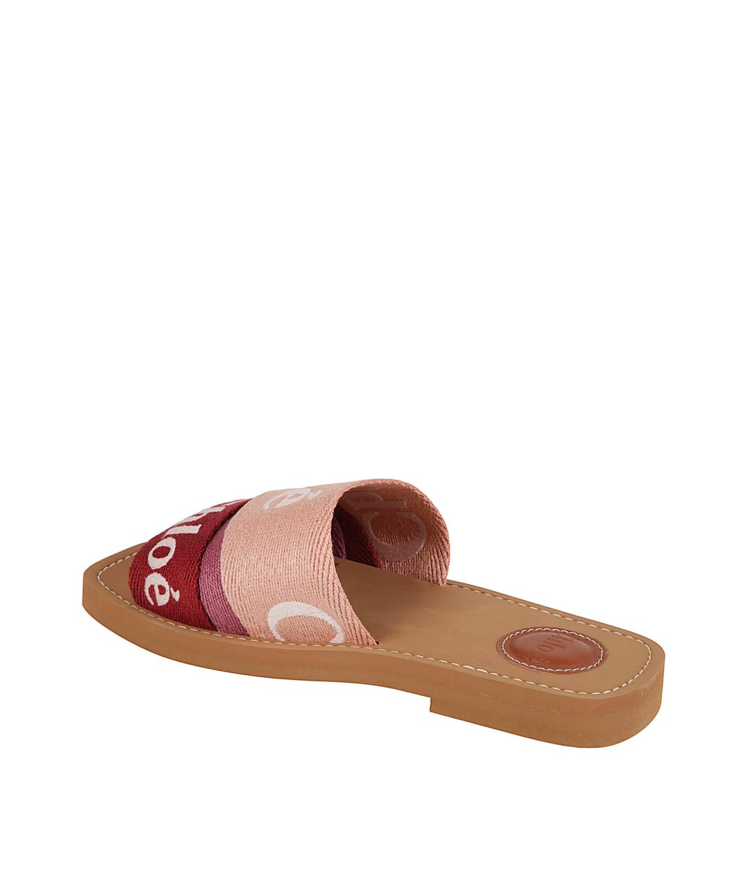 CHLOE Мульти текстильные шлепанцы, фото 3