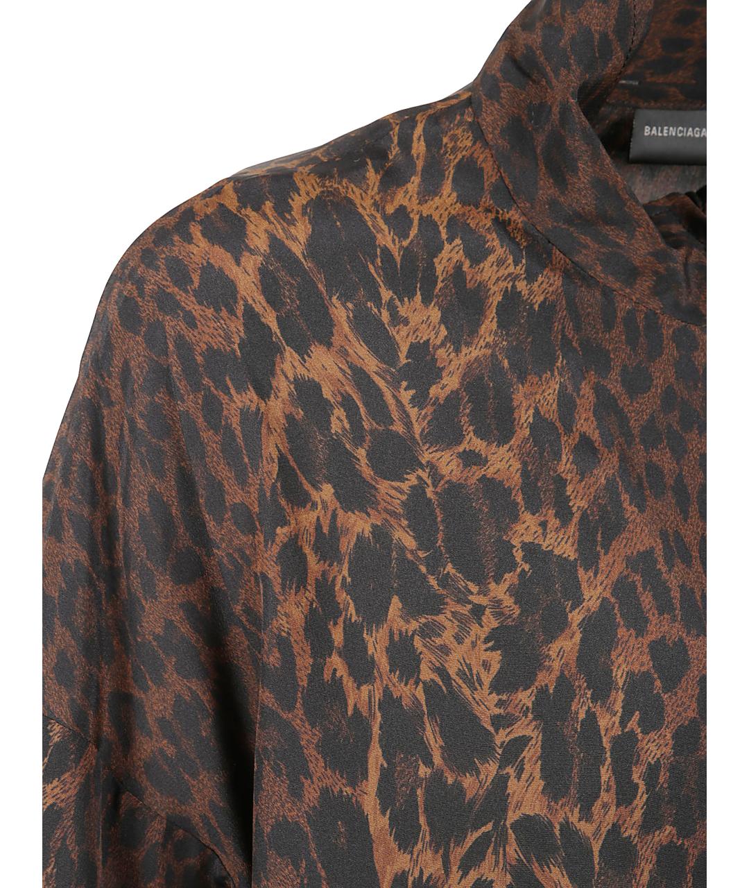 BALENCIAGA Мульти шелковая рубашка, фото 2
