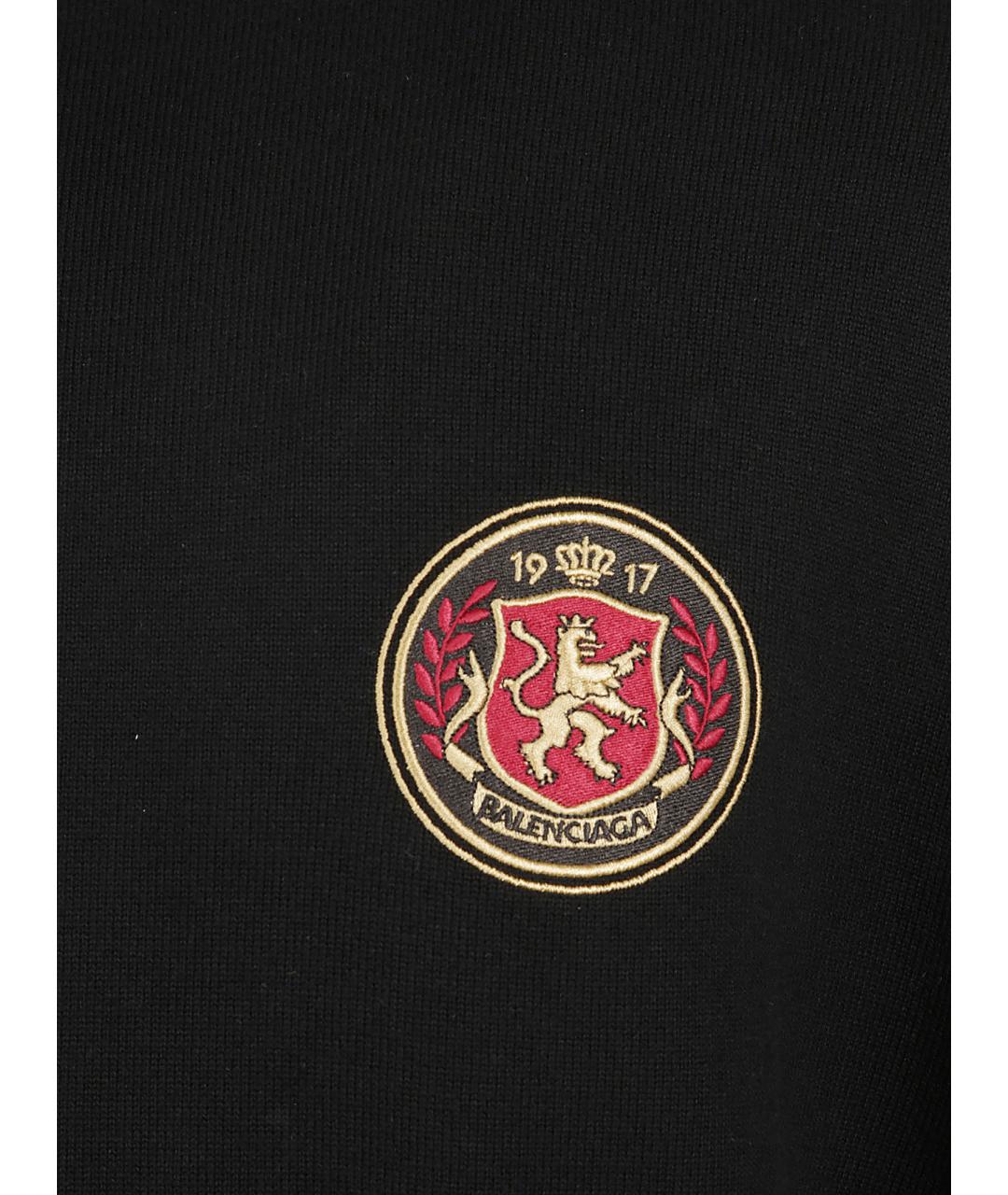 BALENCIAGA Черный джемпер / свитер, фото 2
