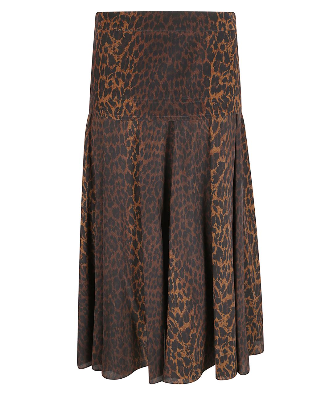 BALENCIAGA Мульти юбка миди, фото 1